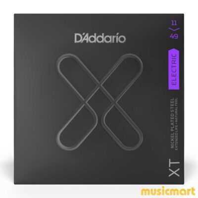 מיתרים לגיטרה חשמלית דדריו - 11-49 - D'Addario XTE1149 Coated Nickel Wound