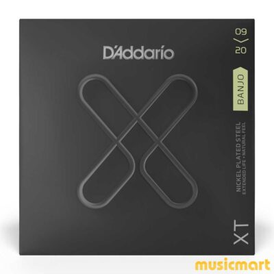 מיתרים לבנג'ו דדריו - 09-20 - Daddario XTJ0920 5-String Banjo Nickel Plated Steel Light