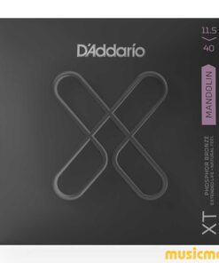 מיתרים למנדולינה דדריו - 11.5-40 - Daddario XTM11540 Coated Phosphor Bronze Mandolin Strings Custom Medium