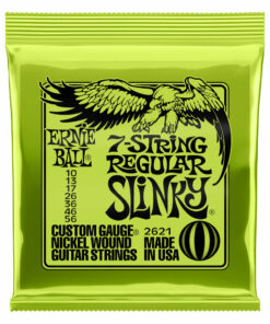 מיתרים לגיטרה חשמלית ארני בול סלינקי - 10-56 - Ernie Ball 2621 Regular Slinky Nickel Wound 7-String Electric Guitar Strings