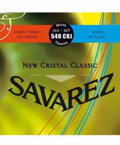 מיתרים לגיטרה קלאסית סווארז - SAVAREZ 540CRJ New Cristal Classic Mixed Tension
