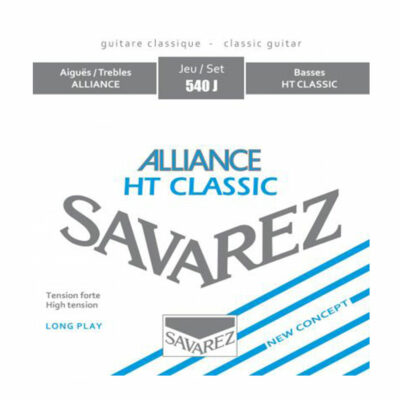 מיתרים לגיטרה קלאסית סווארז - SAVAREZ 540J Alliance HT Classic High Tension