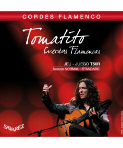 מיתרים לגיטרה קלאסית סווארז - SAVAREZ T50R Tomatito Normal Tension