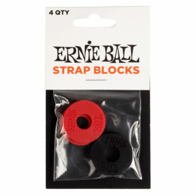 ⁦4 נועלי רצועה פלסטיק ארני בול - Ernie Ball 4603 Strap Blocks⁩ – תמונה ⁦3⁩