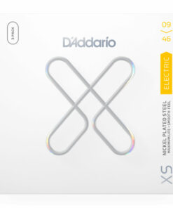 3 סטים מיתרים לגיטרה חשמלית דדריו - 09-46 - Daddario XSE0946-3P XS Nickel Coated Steel Guitar Strings 3Pack