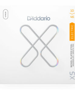 3 סטים מיתרים לגיטרה חשמלית דדריו - 10-46 - Daddario XSE1046-3P XS Nickel Coated Steel Guitar Strings 3Pack