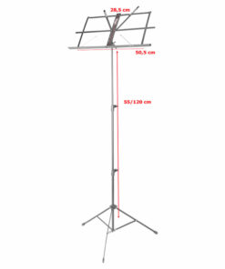 סטנד תווים - Stagg MUS-25BK Music Stand