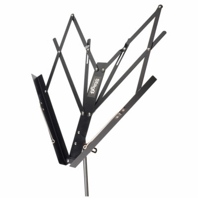 ⁦סטנד תווים - Stagg MUS-25BK Music Stand⁩ – תמונה ⁦3⁩