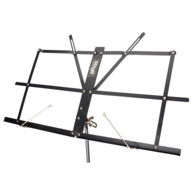 ⁦סטנד תווים - Stagg MUS-25BK Music Stand⁩ – תמונה ⁦4⁩