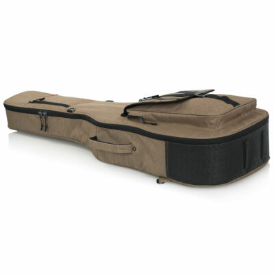 ⁦קייס מפואר מרופד לגיטרה אקוסטית - GATOR GT-ACOUSTIC-TAN Transit Acoustic Guitar Bag⁩ – תמונה ⁦3⁩