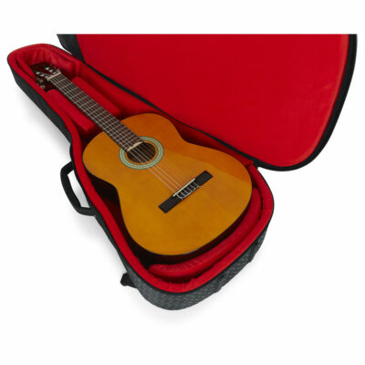 ⁦קייס מפואר מרופד לגיטרה קלאסית - GATOR GT-RES00CLASS-BLK Black Gt Bag For Reso, 00 & Classical Guitars⁩ – תמונה ⁦9⁩