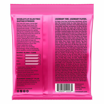 ⁦מיתרים לגיטרה חשמלית ארני בול סלינקי - 9-42 - Ernie Ball 2223 Super Slinky Nickel Wound Electric Guitar Strings⁩ – תמונה ⁦2⁩