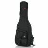 קייס מפואר מרופד לגיטרה אקוסטית - GATOR GT-ACOUSTIC-BLK Transit Acoustic Guitar Bag