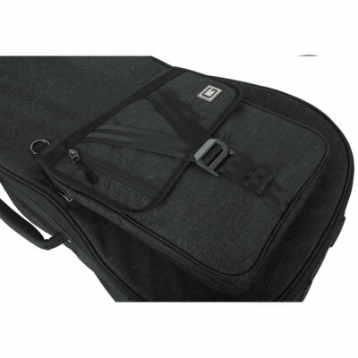 ⁦קייס מפואר מרופד לגיטרה אקוסטית - GATOR GT-ACOUSTIC-BLK Transit Acoustic Guitar Bag⁩ – תמונה ⁦11⁩
