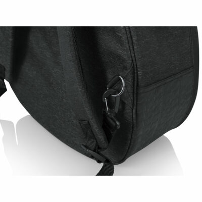 ⁦קייס מפואר מרופד לגיטרה אקוסטית - GATOR GT-ACOUSTIC-BLK Transit Acoustic Guitar Bag⁩ – תמונה ⁦10⁩
