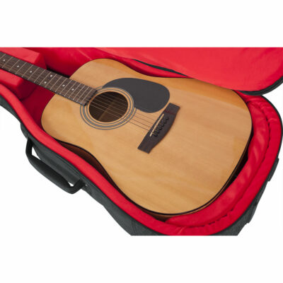 ⁦קייס מפואר מרופד לגיטרה אקוסטית - GATOR GT-ACOUSTIC-BLK Transit Acoustic Guitar Bag⁩ – תמונה ⁦7⁩