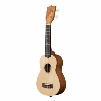 ⁦יוקללה סופרן ספרוס טופ - KALA KA-15S-S Satin Spruce Top Mahogany Soprano Ukulele⁩ – תמונה ⁦3⁩