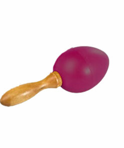 ביצת מרקס צבע ורוד עם ידית עץ  - Peterson MMP2007 Pink Maracas Egg