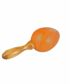 ביצת מרקס צבע כתום עם ידית עץ - Peterson MMP2009 Orange Maracas Egg