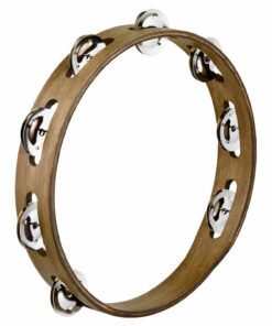 טמבורין עץ מסורתי שורה אחת - MEINL TA1B-AB 10" Single Row Wood Tambourine