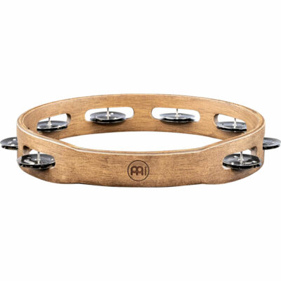 ⁦טמבורין עץ מסורתי שורה אחת - MEINL TA1B-AB 10" Single Row Wood Tambourine⁩ – תמונה ⁦5⁩