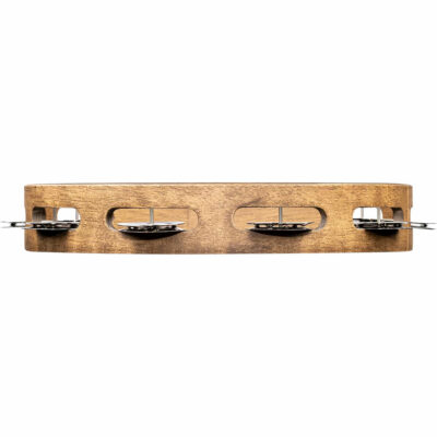 ⁦טמבורין עץ מסורתי שורה אחת - MEINL TA1B-AB 10" Single Row Wood Tambourine⁩ – תמונה ⁦3⁩