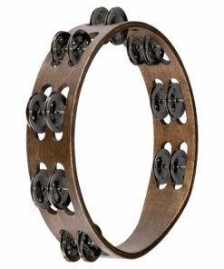 טמבורין עץ מסורתי שורה כפולה - MEINL TA2WB 10" Double Row Wood Tambourine