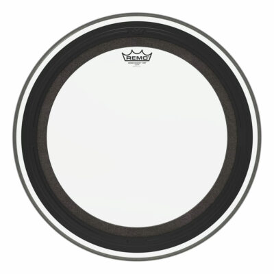 עור פנימי/חיצוני לתוף בס רמו -"REMO BR-1322-00-SMT AMBASSADOR Clear 22