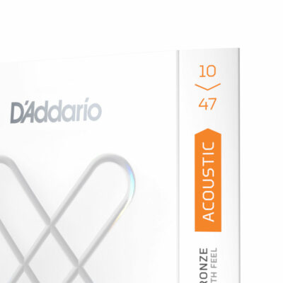 ⁦מיתרים לגיטרה אקוסטית דדריו - 10-47 - Daddario XSABR1047 XS Coated 80/20 Bronze Guitar Strings⁩ – תמונה ⁦3⁩