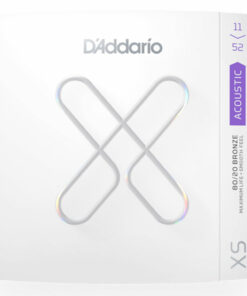 מיתרים לגיטרה אקוסטית דדריו - 11-52 - Daddario XSABR1152 XS Coated 80/20 Bronze Guitar Strings