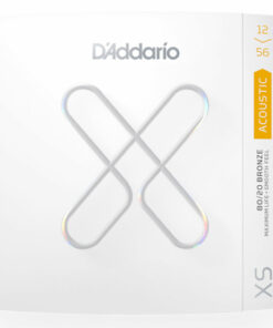 מיתרים לגיטרה אקוסטית דדריו - 12-56 - Daddario XSABR1256 XS Coated 80/20 Bronze Guitar Strings