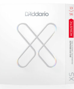 מיתרים לגיטרה אקוסטית דדריו - 13-56 - Daddario XSABR1356 XS Coated 80/20 Bronze Guitar Strings