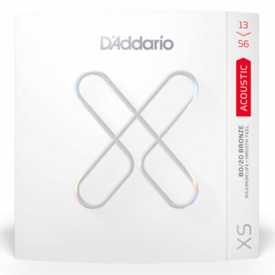 מיתרים לגיטרה אקוסטית דדריו - 13-56 - Daddario XSABR1356 XS Coated 80/20 Bronze Guitar Strings