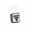 פינים אבוני לגיטרה אקוסטית מרטין - Martin 18APP17 Ebony Bridge Pins with End Pin Set
