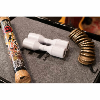 ⁦שייקר לואיס קונטה לבן - MEINL SH5WH Luis Conte Shaker White⁩ – תמונה ⁦4⁩