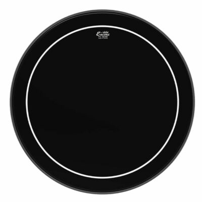 עור פנימי/חיצוני לתוף בס אנקור -"Encore EN-1022-PS Pinstripe Ebony 22