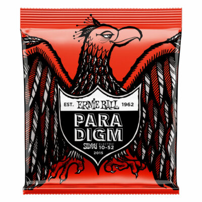 מיתרים לגיטרה חשמלית ארני בול פרדיים - 10-52 - Ernie Ball 2015 Skinny Top Heavy Bottom Slinky PARADIGM Electric Guitar Strings